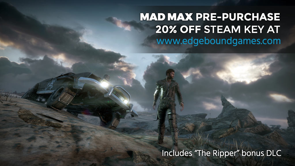 Mad Max pre-purchase now available